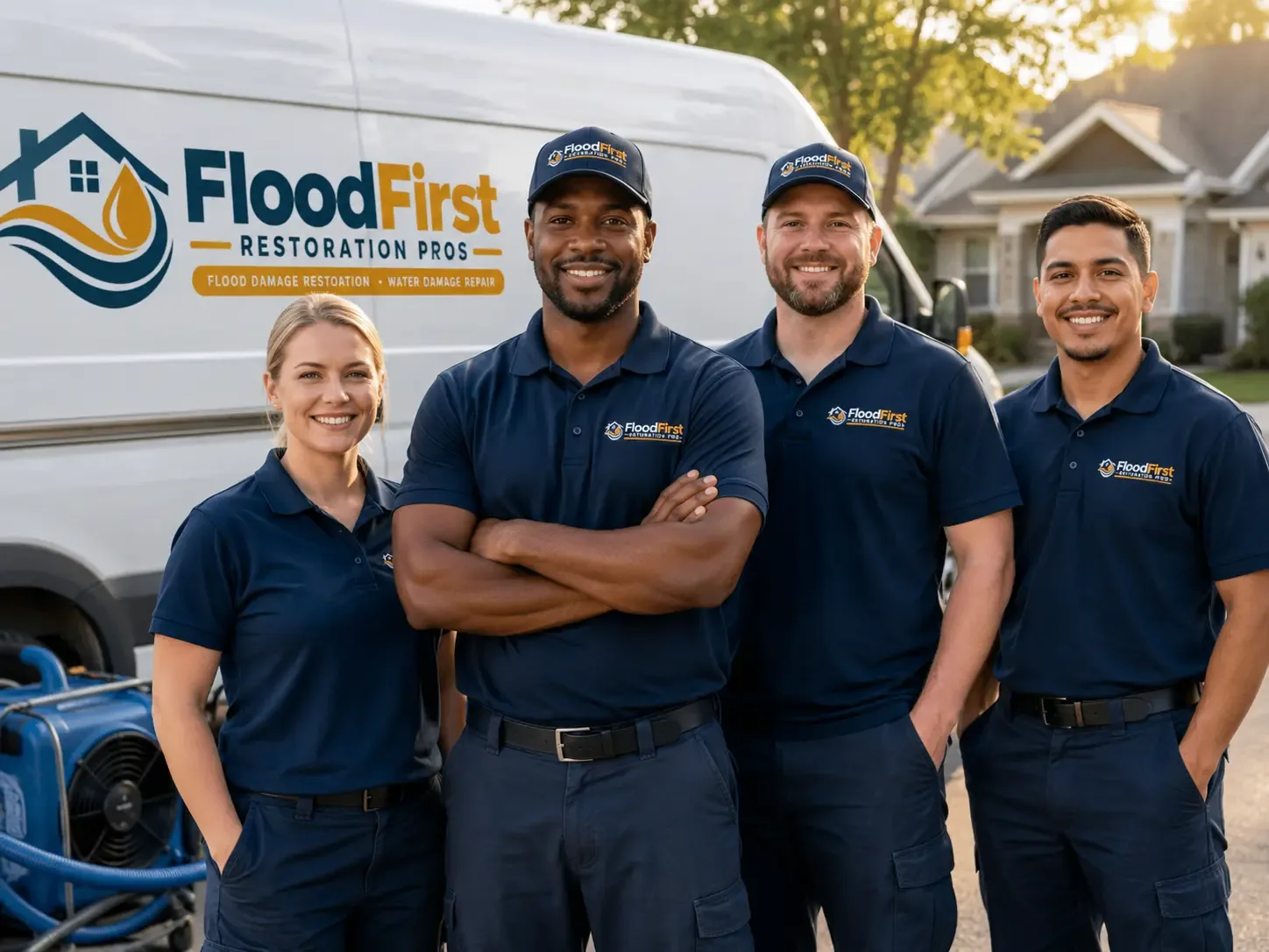 Flood Damage Restoration company in Burlington, PA