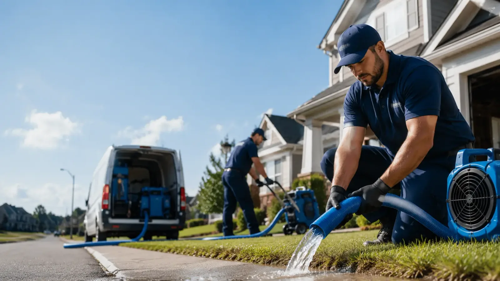 Flood Damage Restoration in Burlington, PA